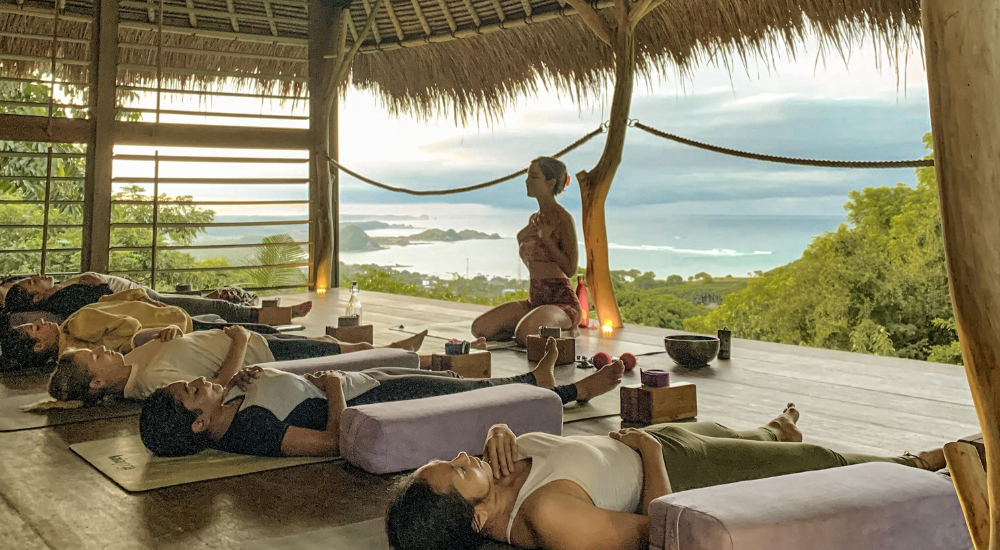 During your surf and yoga retreat at Ashtari a massage is included